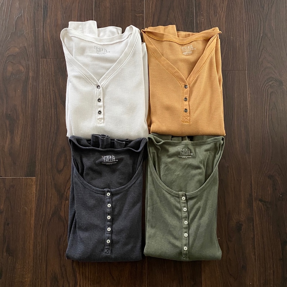 Time and Tru Long Sleeve Bundle